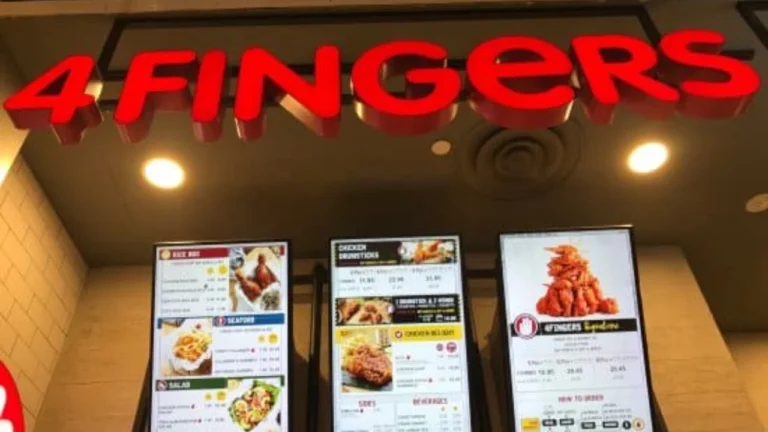 4Fingers Menu