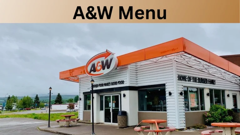 A&W Menu