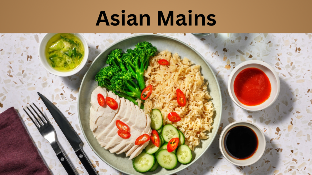 Asian Mains