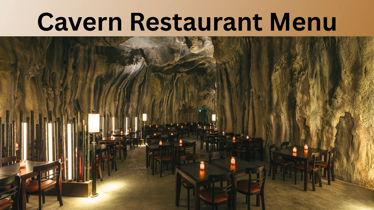 Cavern Restaurant Menu