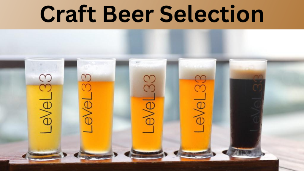 Craft Beer Selection
