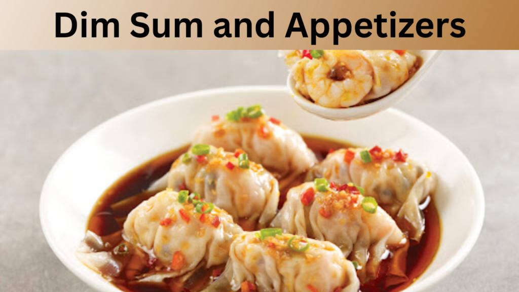 Dim Sum and Appetizers