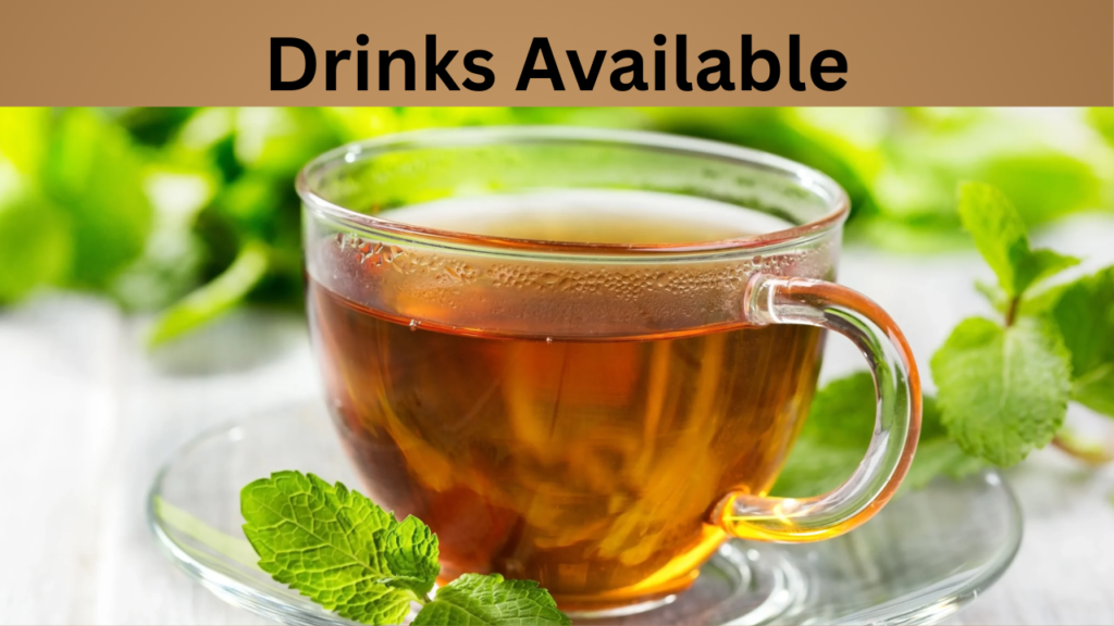 Drinks Available
