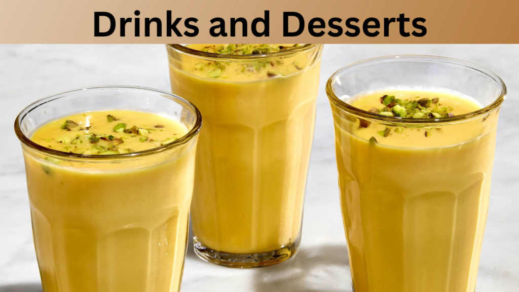Drinks and Desserts