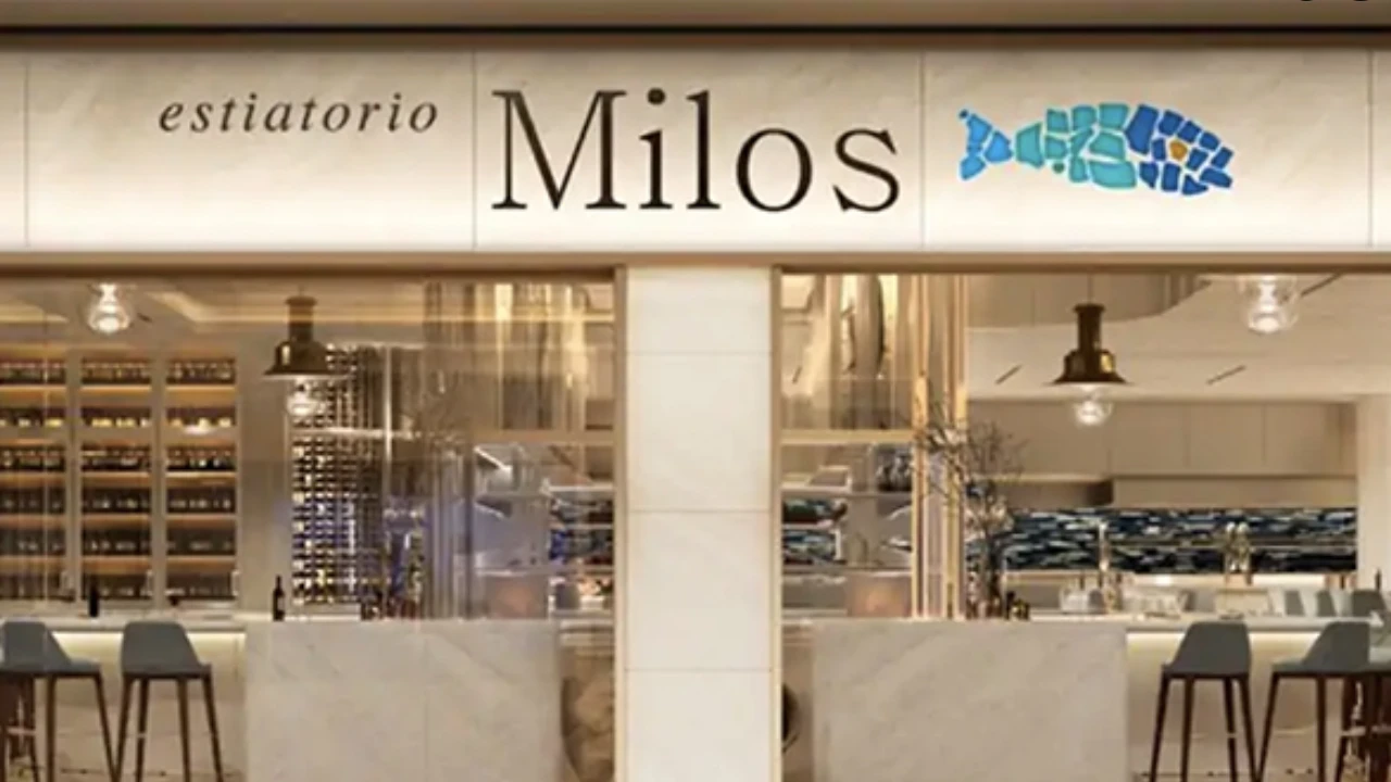 Estiatorio Milos Menu