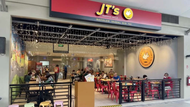 JTs Manukan Menu