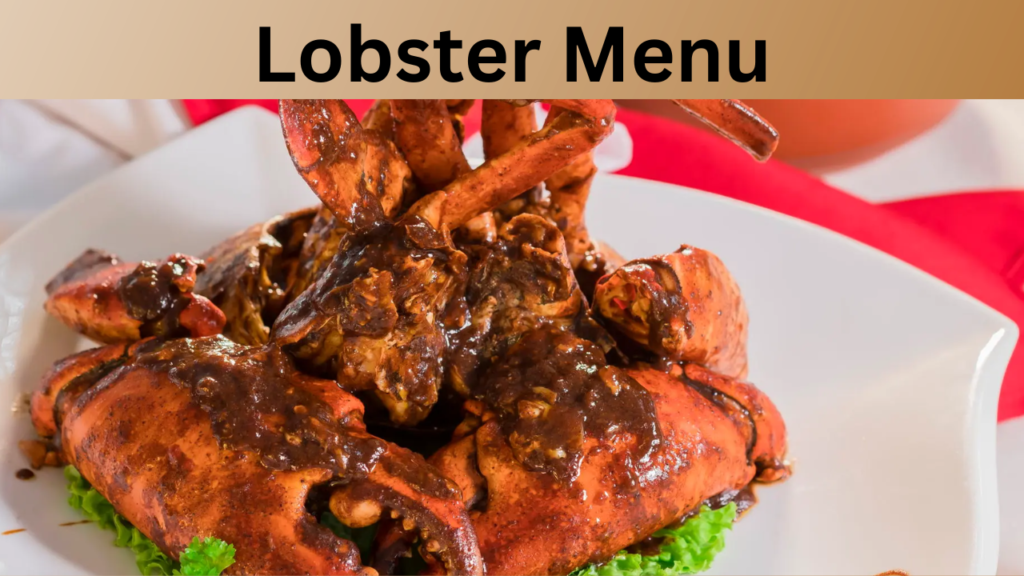 Lobster Menu