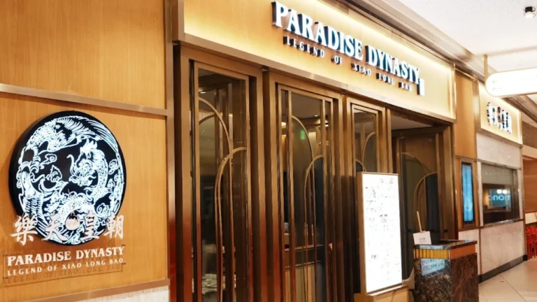 Paradise Dynasty Menu