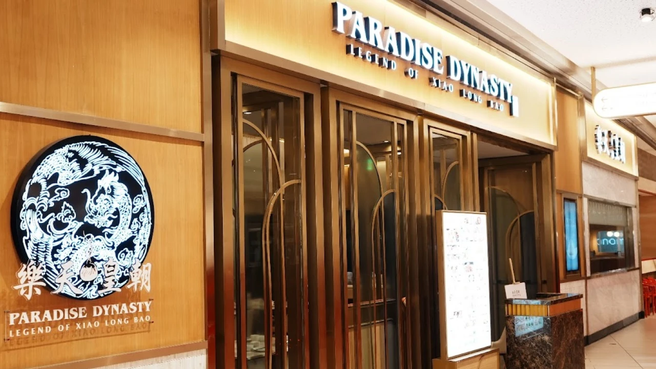 Paradise Dynasty Menu