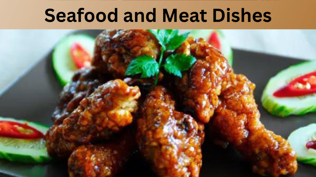 Seafood and Meat Dishes