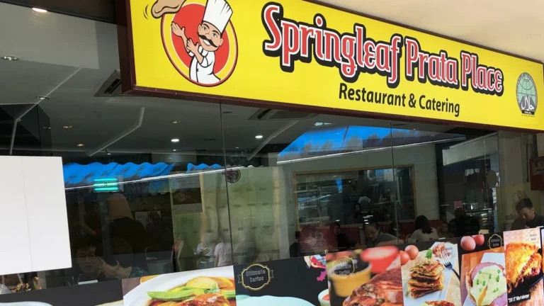 Springleaf Prata Menu