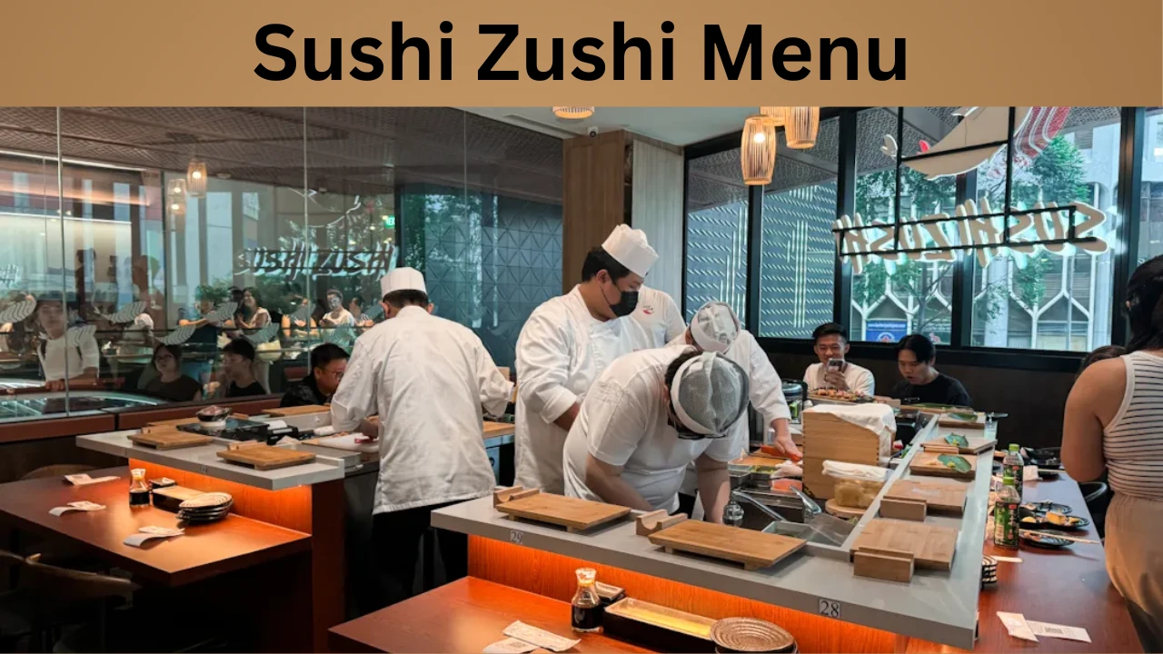 Sushi Zushi Menu