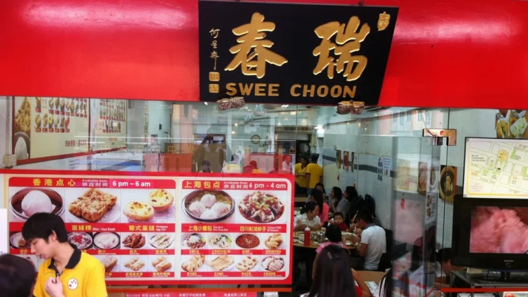 Swee Choon Menu