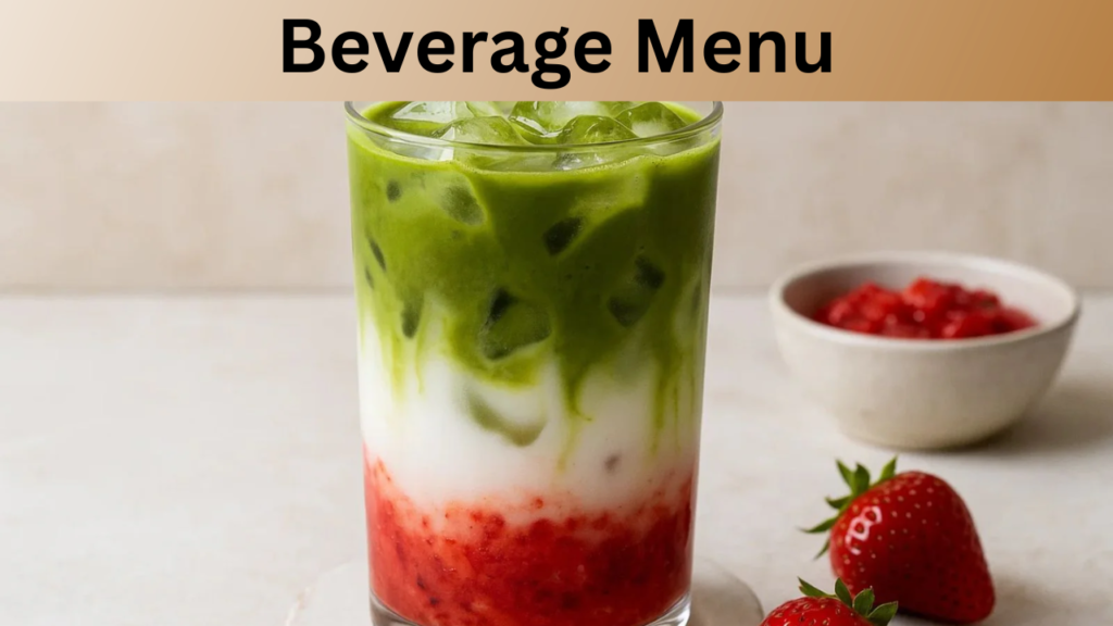 Beverage Menu