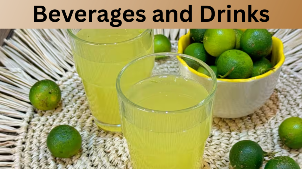 Beverages and Drinks