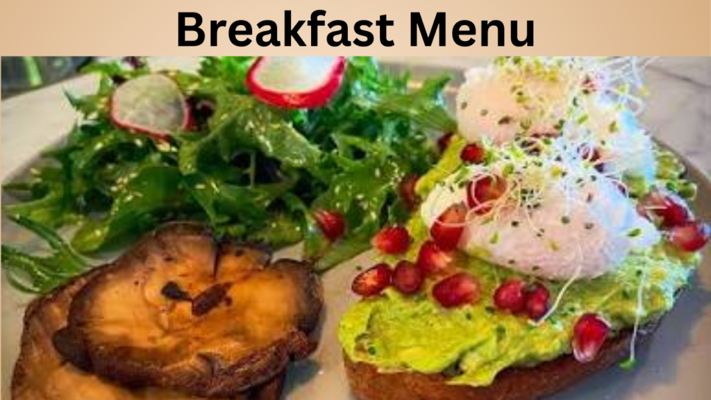 Breakfast Menu