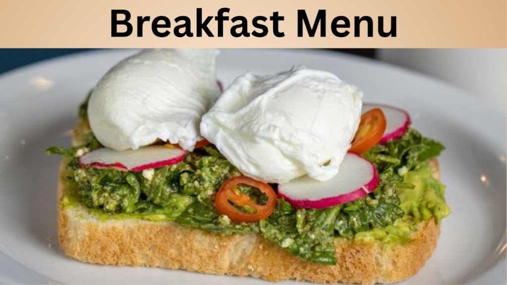 Breakfast Menu