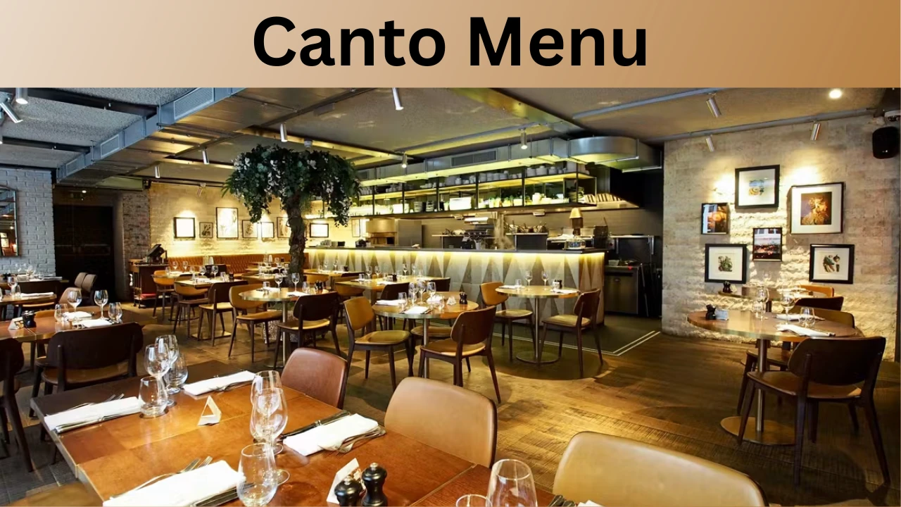 Canto Menu