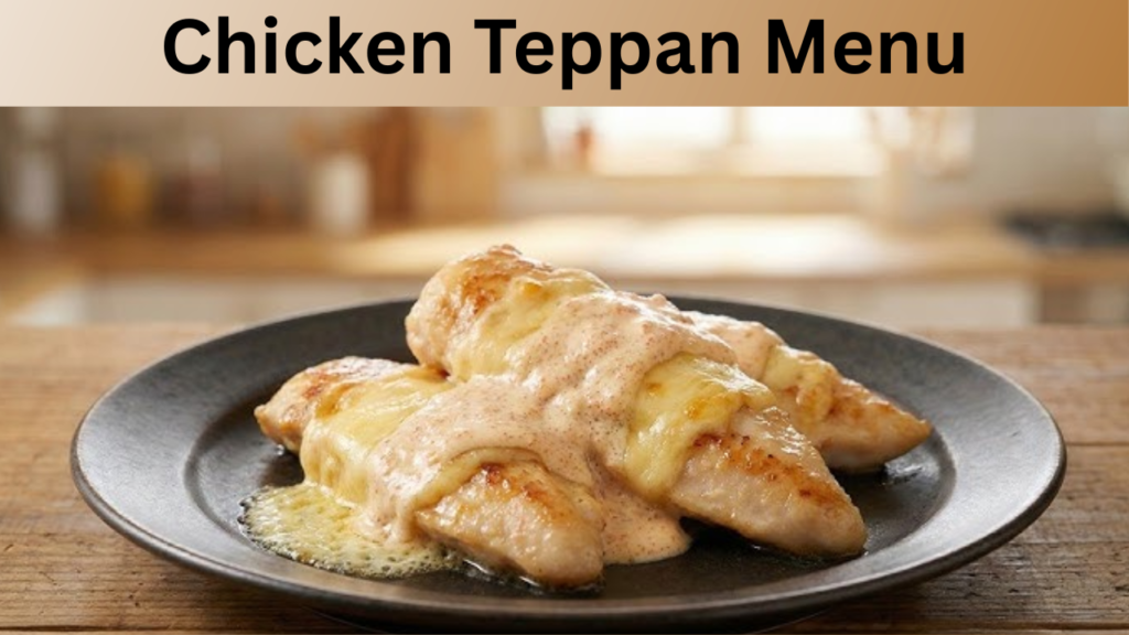 Chicken Teppan Menu