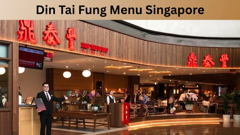 Din Tai Fung Menu Singapore