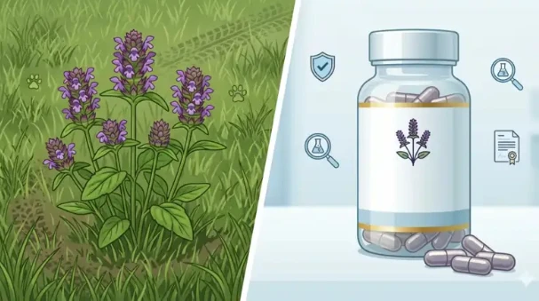 Lawn Self-Heal vs Self-Heal Capsules Why Source Matters