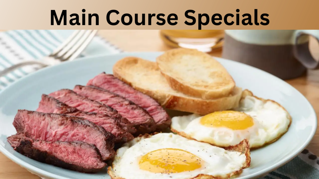 Main Course Specials