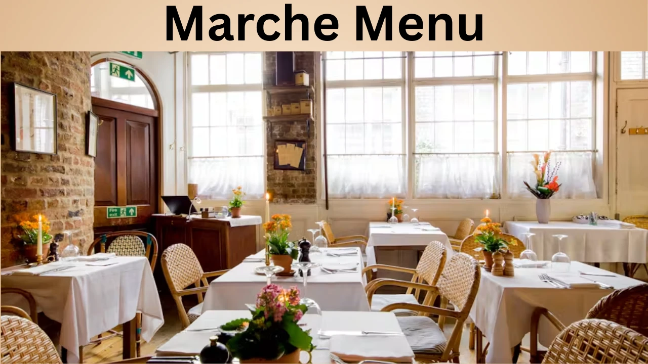 Marche Menu