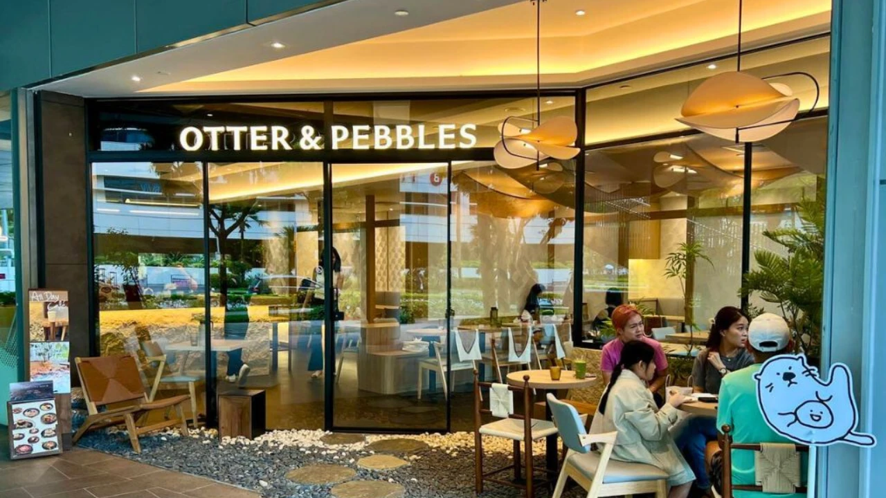 Otter and Pebbles Menu
