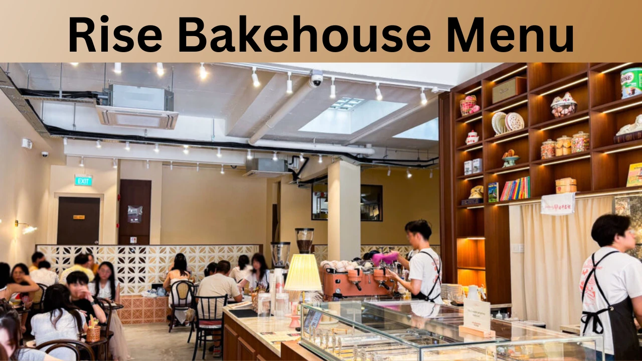 Rise Bakehouse Menu