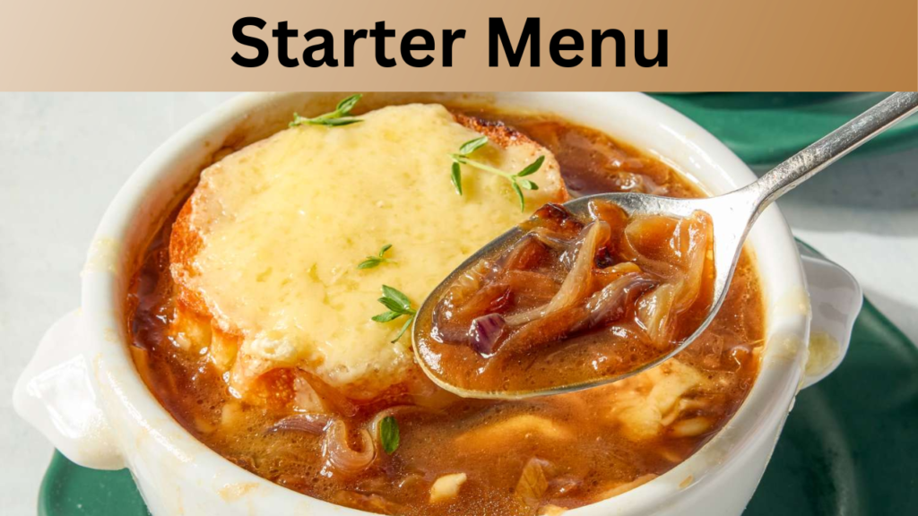 Starter Menu
