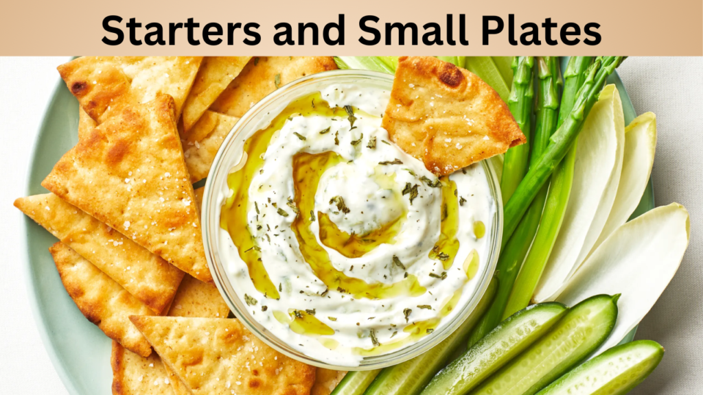 Starters and Small Plates
