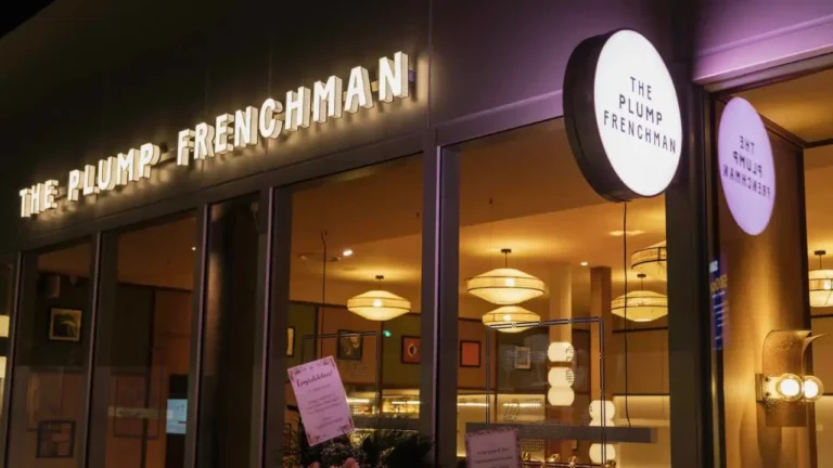 The Plump Frenchman Menu