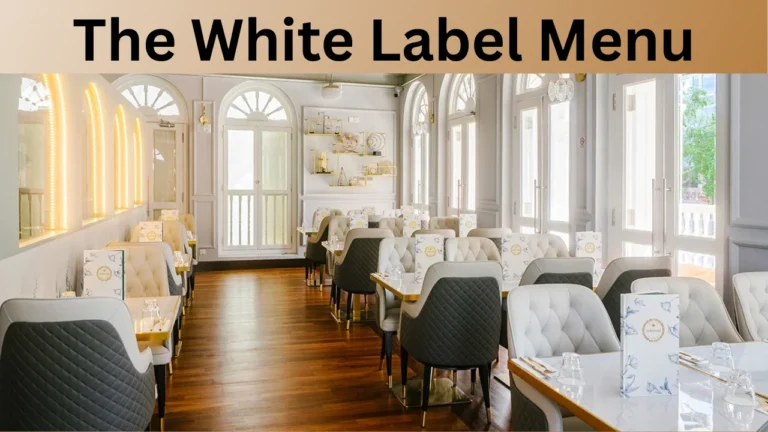 The White Label Menu