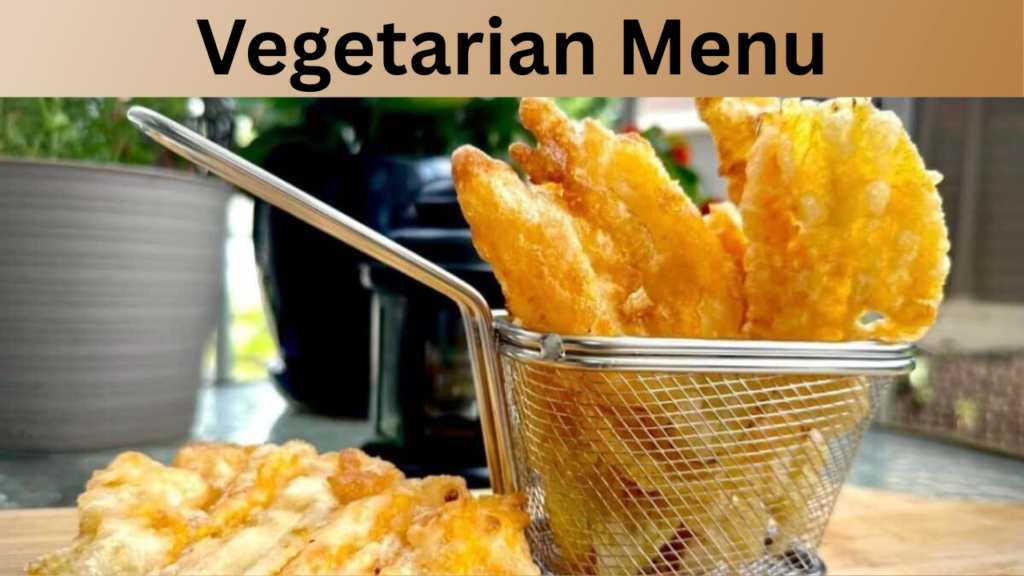 Vegetarian Menu