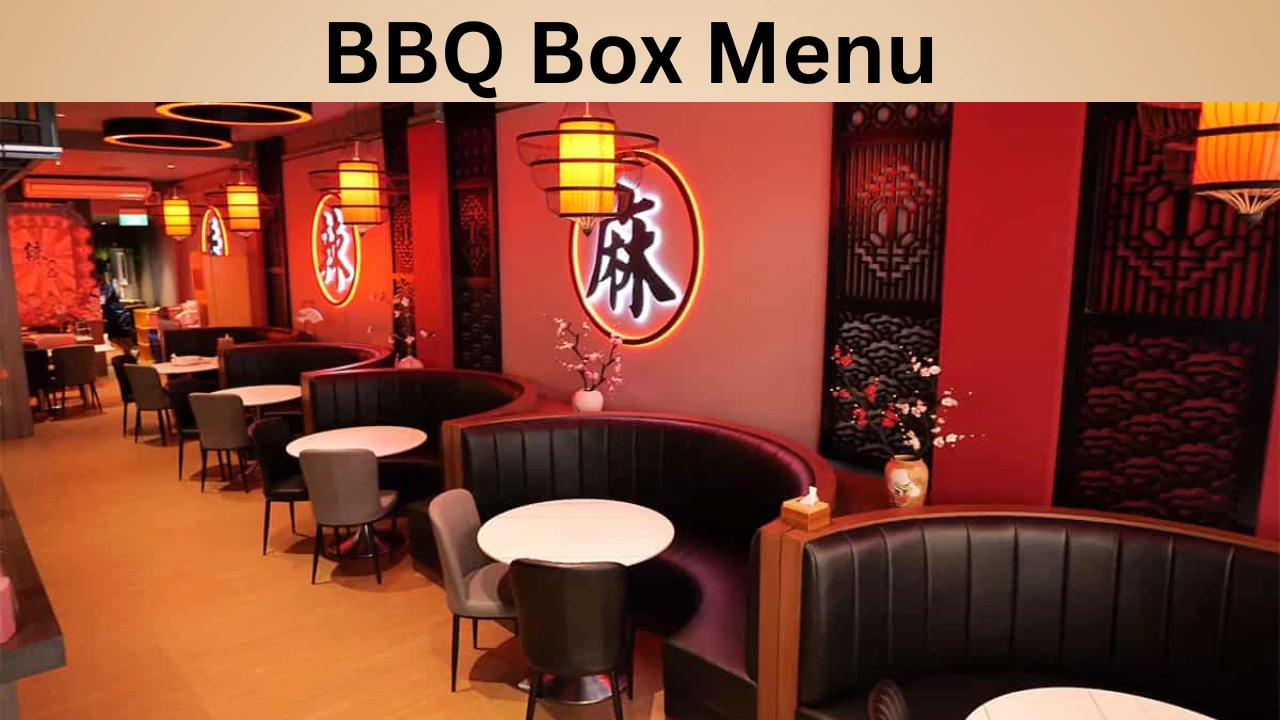 BBQ Box Menu