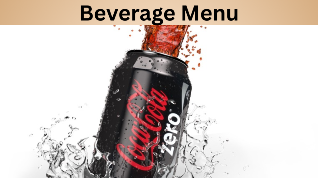 Beverage Menu