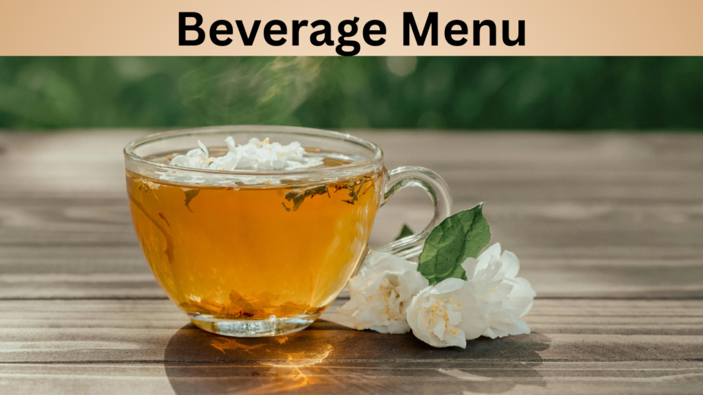 Beverage Menu