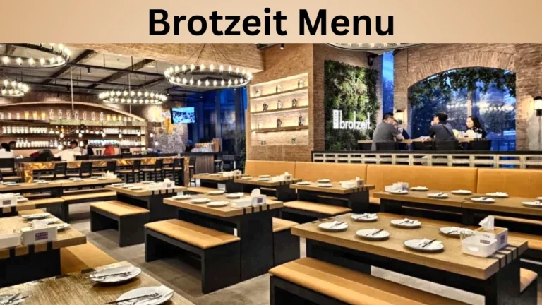 Brotzeit Menu