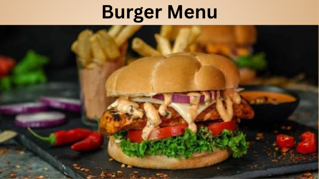 Burger Menu
