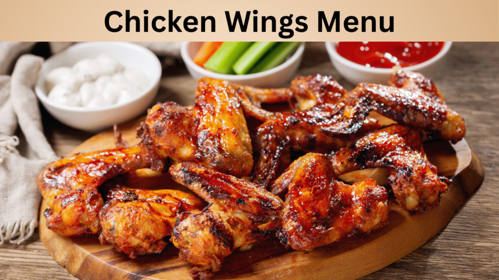 Chicken Wings Menu