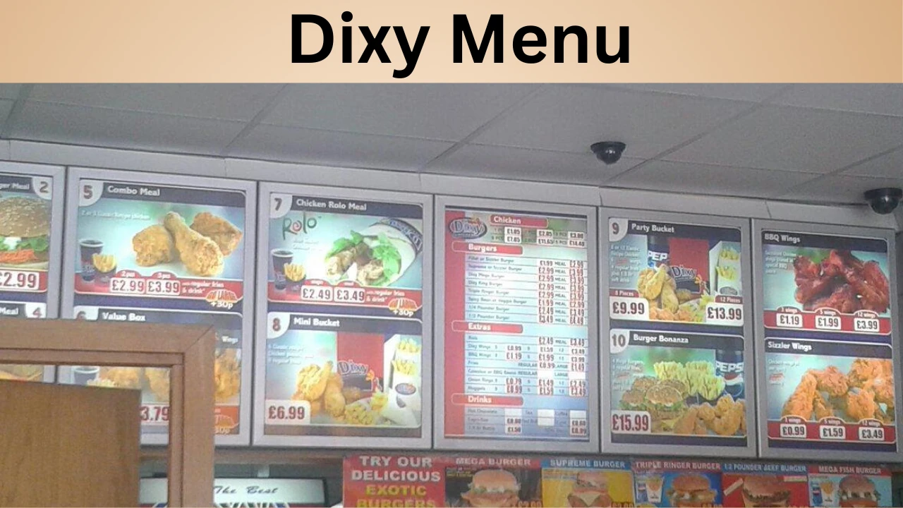 Dixy Menu