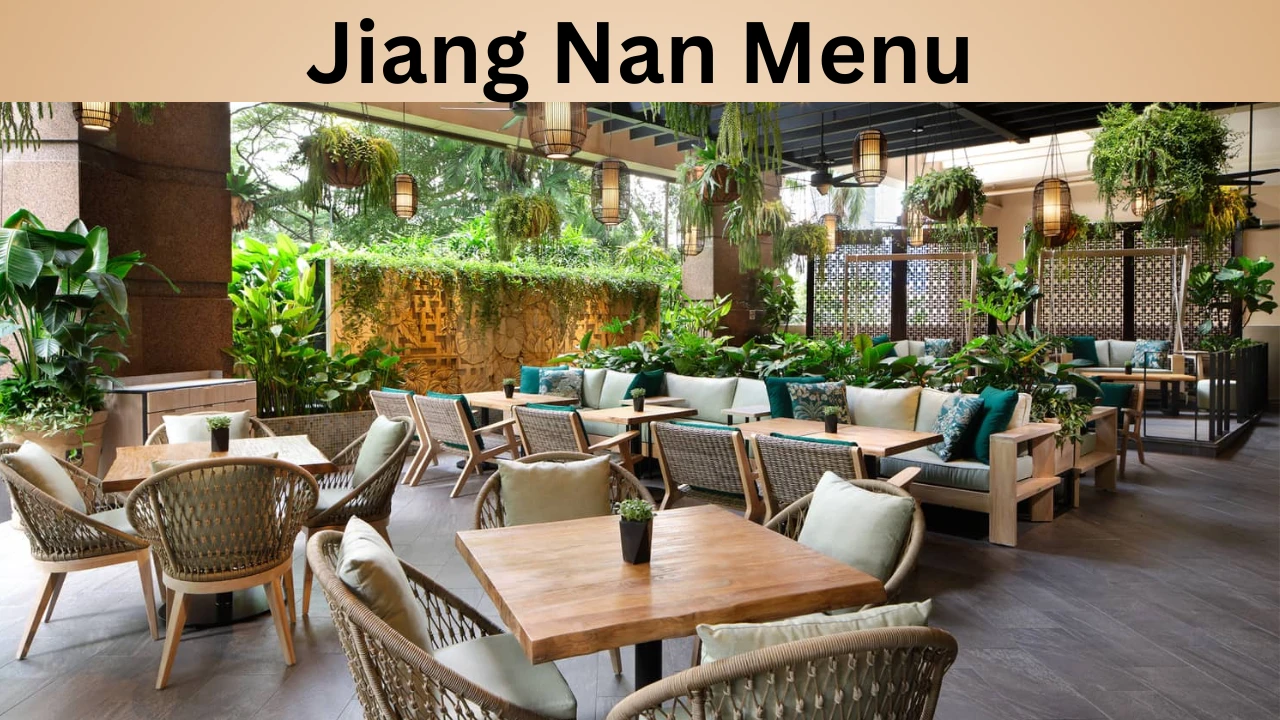 Jiang Nan Menu