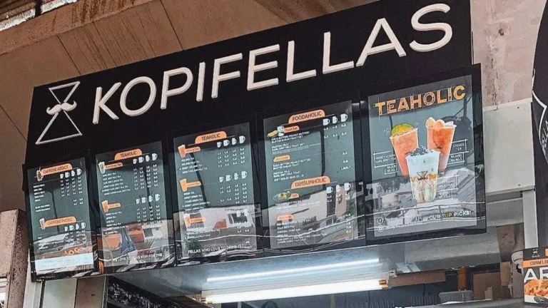 Kopifellas Menu