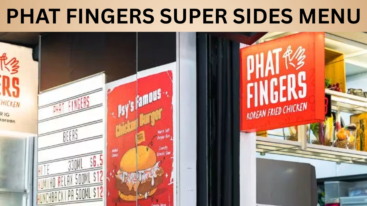 PHAT FINGERS SUPER SIDES MENU