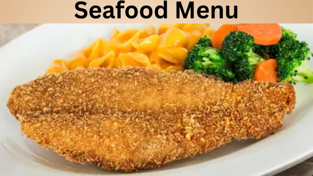 Seafood Menu