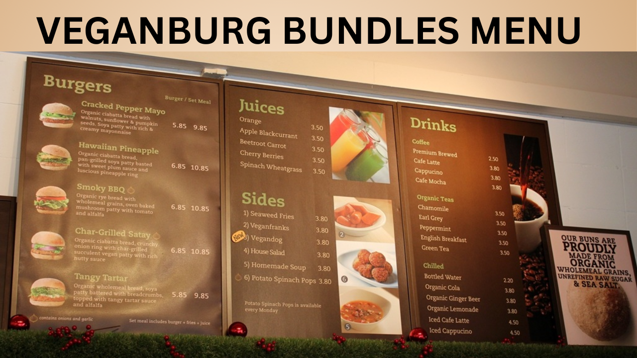 VEGANBURG BUNDLES MENU