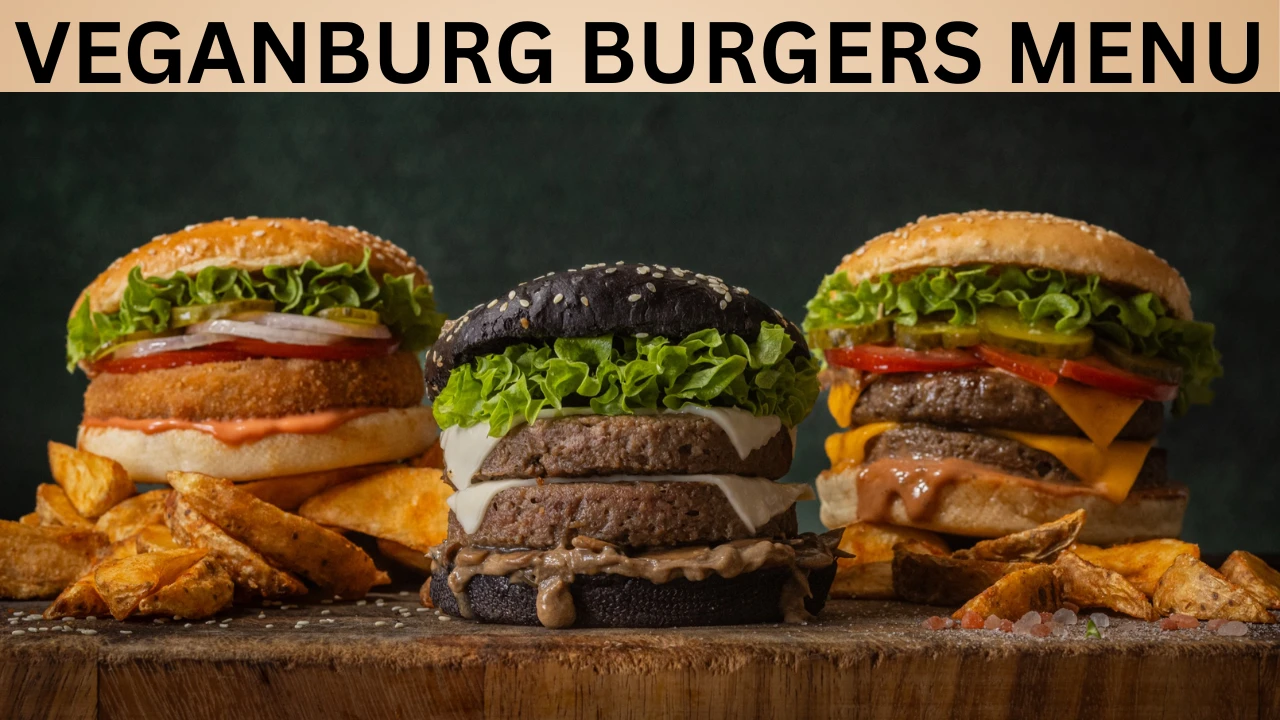 VEGANBURG BURGERS MENU