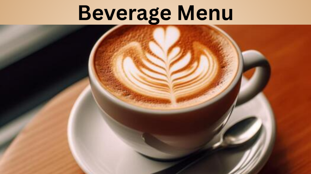 Beverage Menu